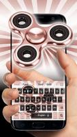 Fidget Spinner Keyboard Theme ảnh chụp màn hình 1