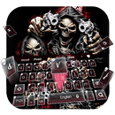Death skull brother gun king theme keyboard APK