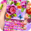 ”Color shiny rose theme keyboard