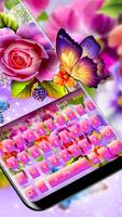 Color shiny rose theme keyboard স্ক্রিনশট 3