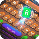New Age Space-Mech Keyboard Theme,Emoji,gifs icône