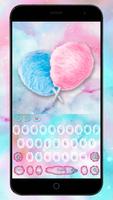 Sweet Cotton Candy keypad poster