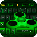 Hologram Fidget Spinner theme keyboard APK
