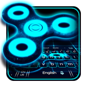Hologram Fidget Spinner Keyboard icon