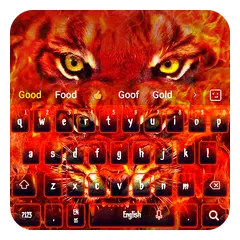 Tiger Flame Keyboard