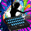 Music dynamic DJ to play disc keyboard theme