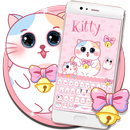 粉红可爱猫咪键盘 APK