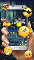 Free Firefly Emoji Fantasy Keyboard poster