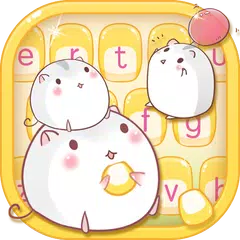 Cute Corn Hamster Keyboard APK download