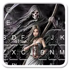 Death God And Girl Keyboard APK download