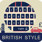 British Big Ben Classic Flag Keyboard London Theme ícone