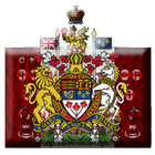Canadian Maple Leaf Flag Keyboard Theme أيقونة