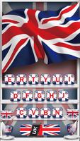 پوستر The United Kingdom Flag Keyboard Theme