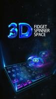 3D Fidget Spinner Keyboard Affiche
