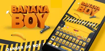 Yellow Banana Keyboard Theme