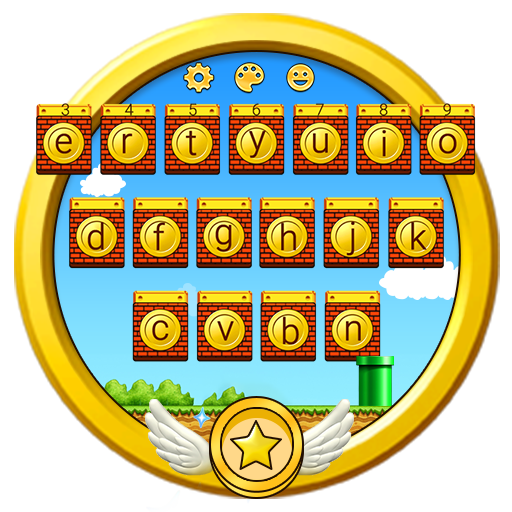 Super Bricks Jumping Game Keyboard