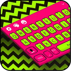 Baixar Fluorescente Flashy Glowing neon Keyboard Theme APK