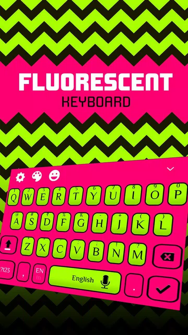 Tema della tastiera fluorescente APK per Android Download