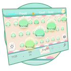 Pink Sweet Cupcake  Park Keyboard Theme icon