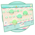 Pink Sweet Cupcake Park Keyboard Theme