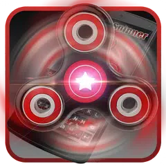 Fidget Spinner Captain Red Keyboard Theme APK 下載