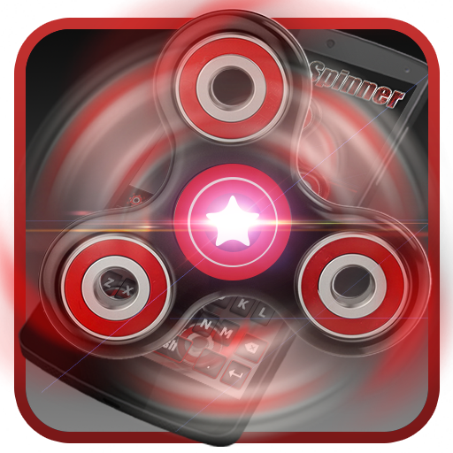 Fidget Spinner Captain Red Keyboard Theme