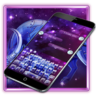 Icona Purple Taurus Constellation Warrior Keyboard Theme