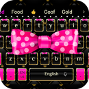arc rose d'or luxe thème du clavier APK