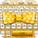 Luxury Glitter gold diamond theme keyboard APK