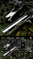Cool Guns and bullets keyboard theme screenshot 3
