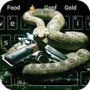 le thème du clavier Sidewinder avec un pistolet APK