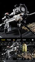 Cool sniper rifle keyboard theme screenshot 3