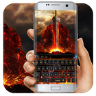 Fire throne keyboard biểu tượng