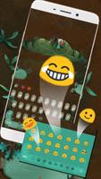 Red Lake Keyboard Theme syot layar 1