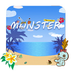 Wizard Monster Lovely Blue Keyboard Theme biểu tượng