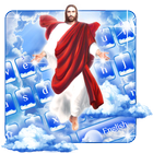 Icona Dio Gesù Cristo Benedizione Tastiera