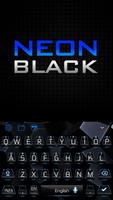 Substratum Neon Black Teclado Tema captura de pantalla 3