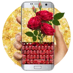 Rose petal love keyboard アプリダウンロード