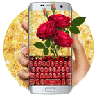 Rose petal love keyboard أيقونة