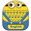 Yellow Cartoon Keyboard Theme (FREE)