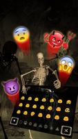 Devil Skeleton Skull 3D Theme capture d'écran 3