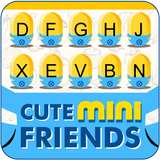 Cute Mini Friends Yellow Banana Keyboard Theme icon