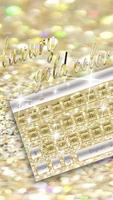 Diamond Deluxe keyboard theme Golden theme Plakat