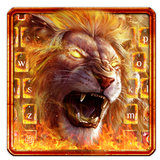 Icona Tema della tastiera del leone dell'oro