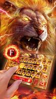 Roaring Lion Keyboard Theme โปสเตอร์