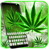 2018(FREE) Rasta Weed Smoke Keyboard Zeichen