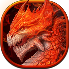 Fire dragon godzilla Keyboard icon