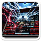 ikon Merah setan Keyboard tema