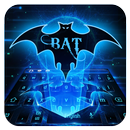 Bat Hero Blue Neon Keyboard APK