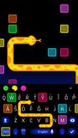 Snake Color Box Keyboard Theme syot layar 3